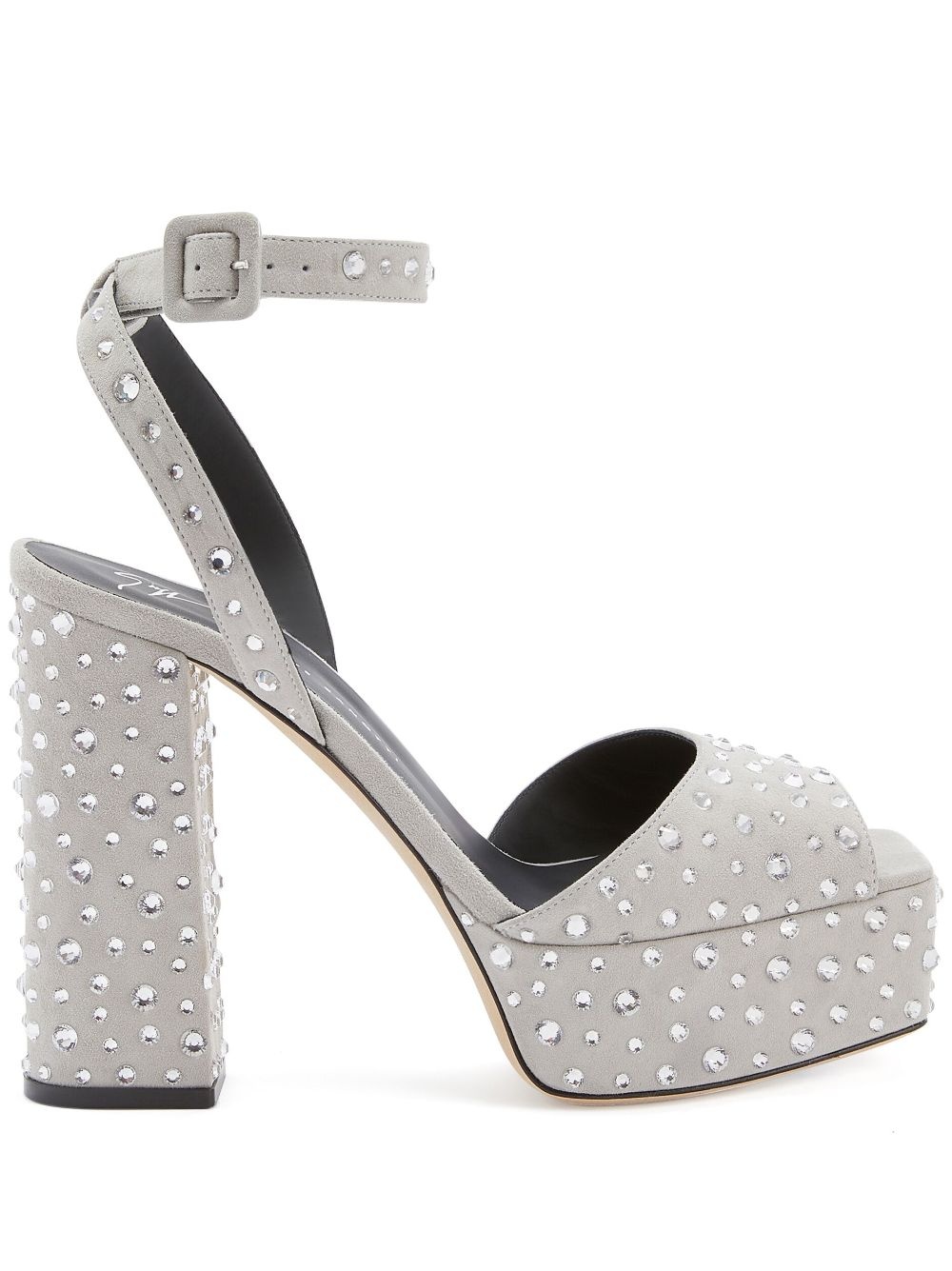 New Betty Sparkle 120mm platform sandals - 1