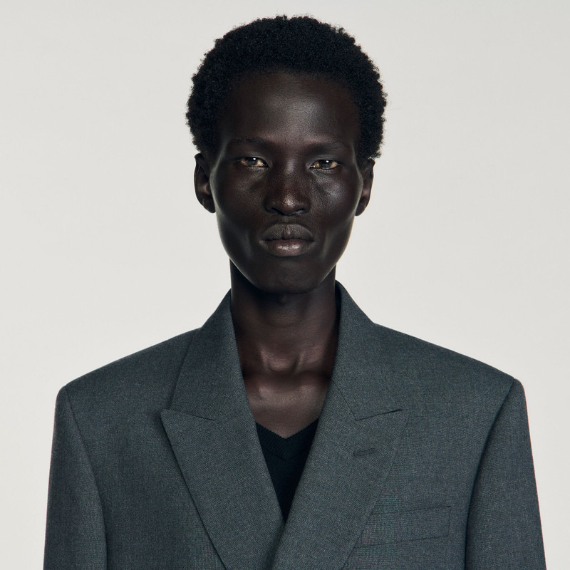 DOUBLE-BREASTED SUIT JACKET 4