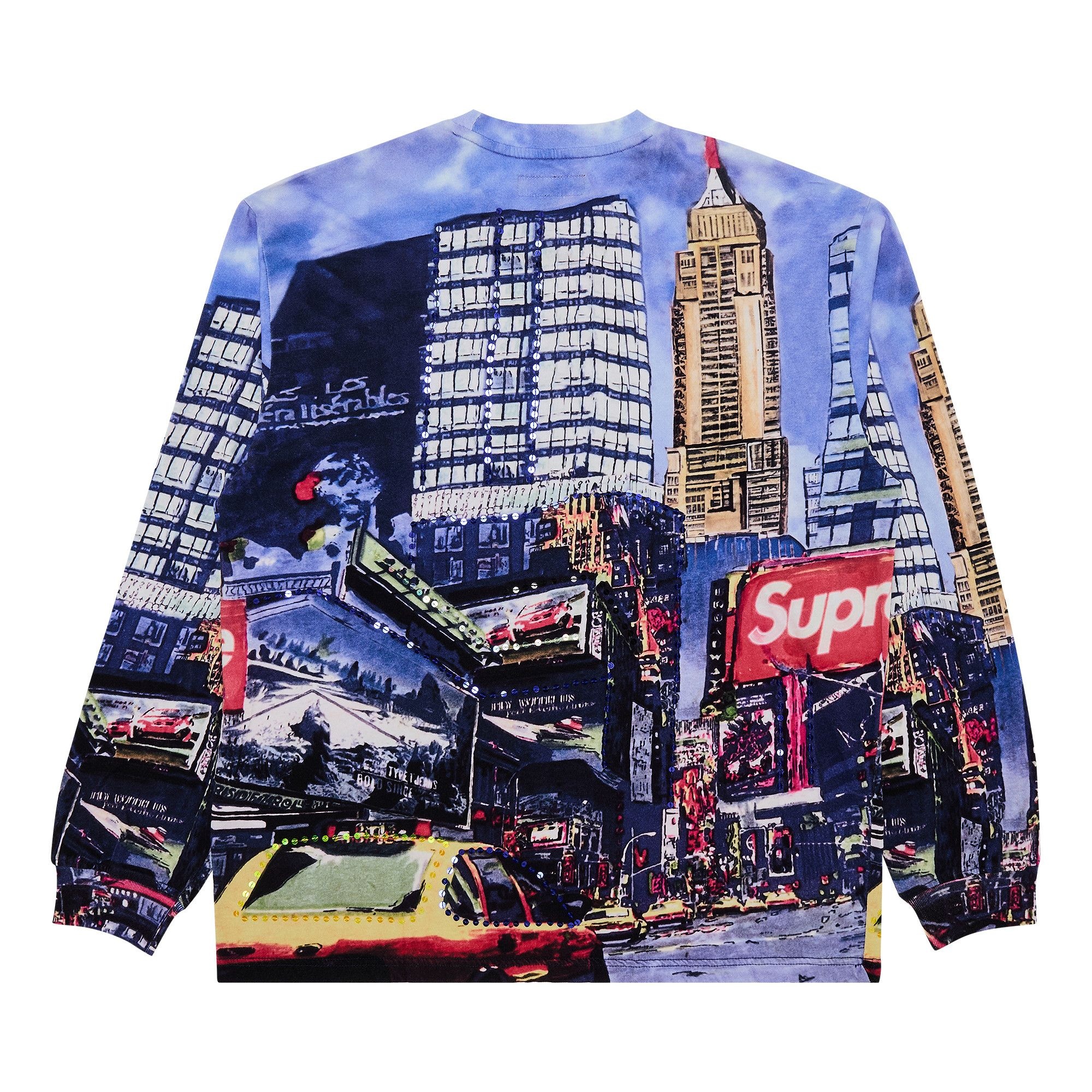 Supreme Skyline Sequin Long-Sleeve Top 'Day' - 2
