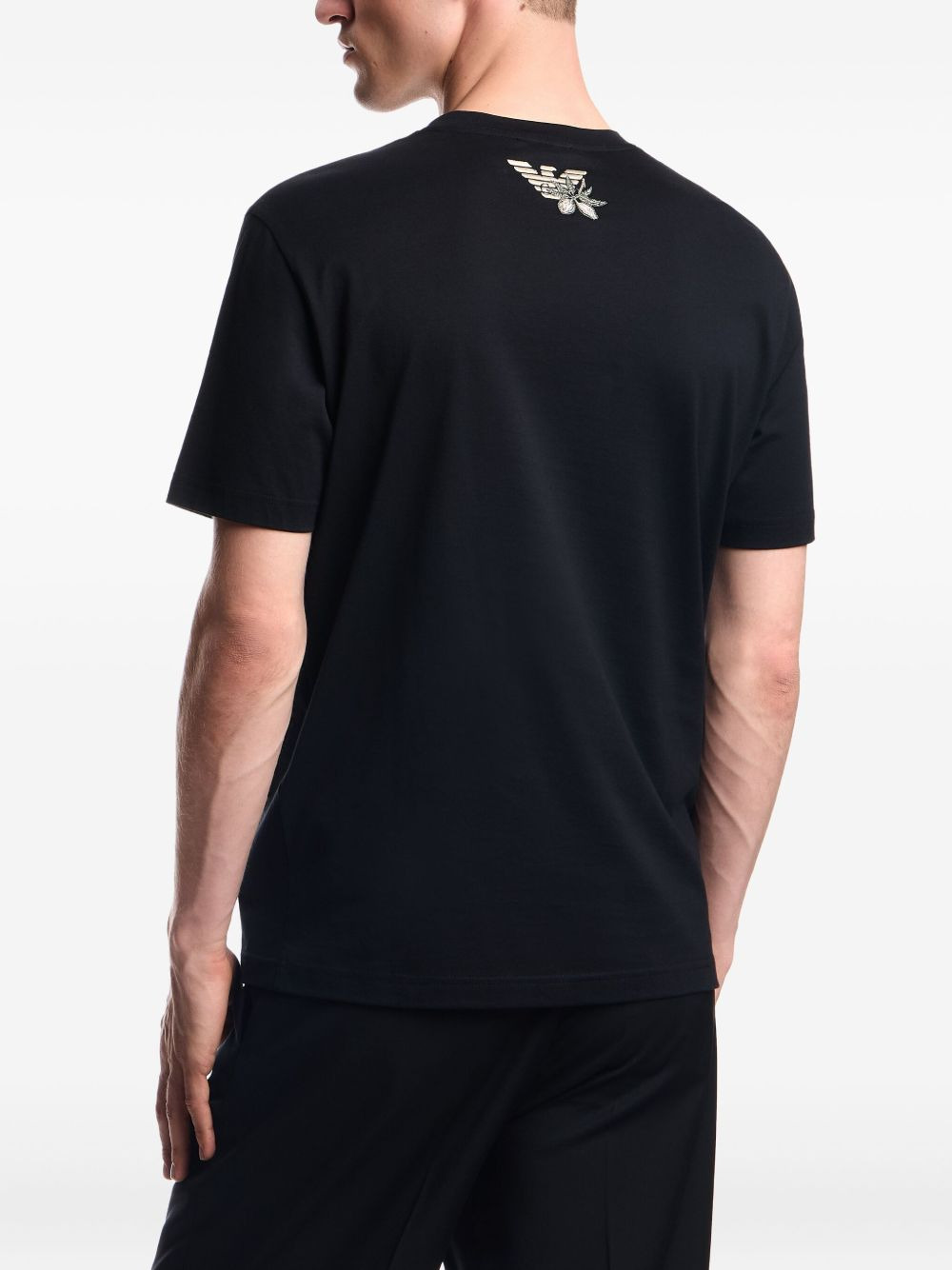 floral-print portrait T-shirt - 4