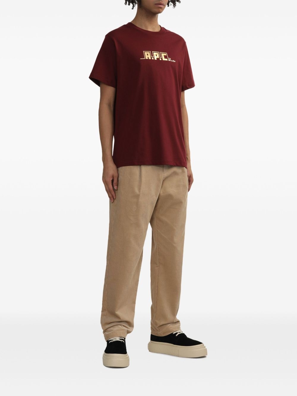 logo-print cotton t-shirt - 2