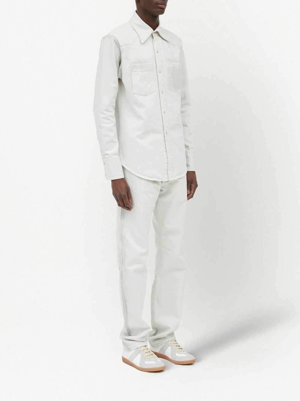 cotton long-sleeve shirt - 3