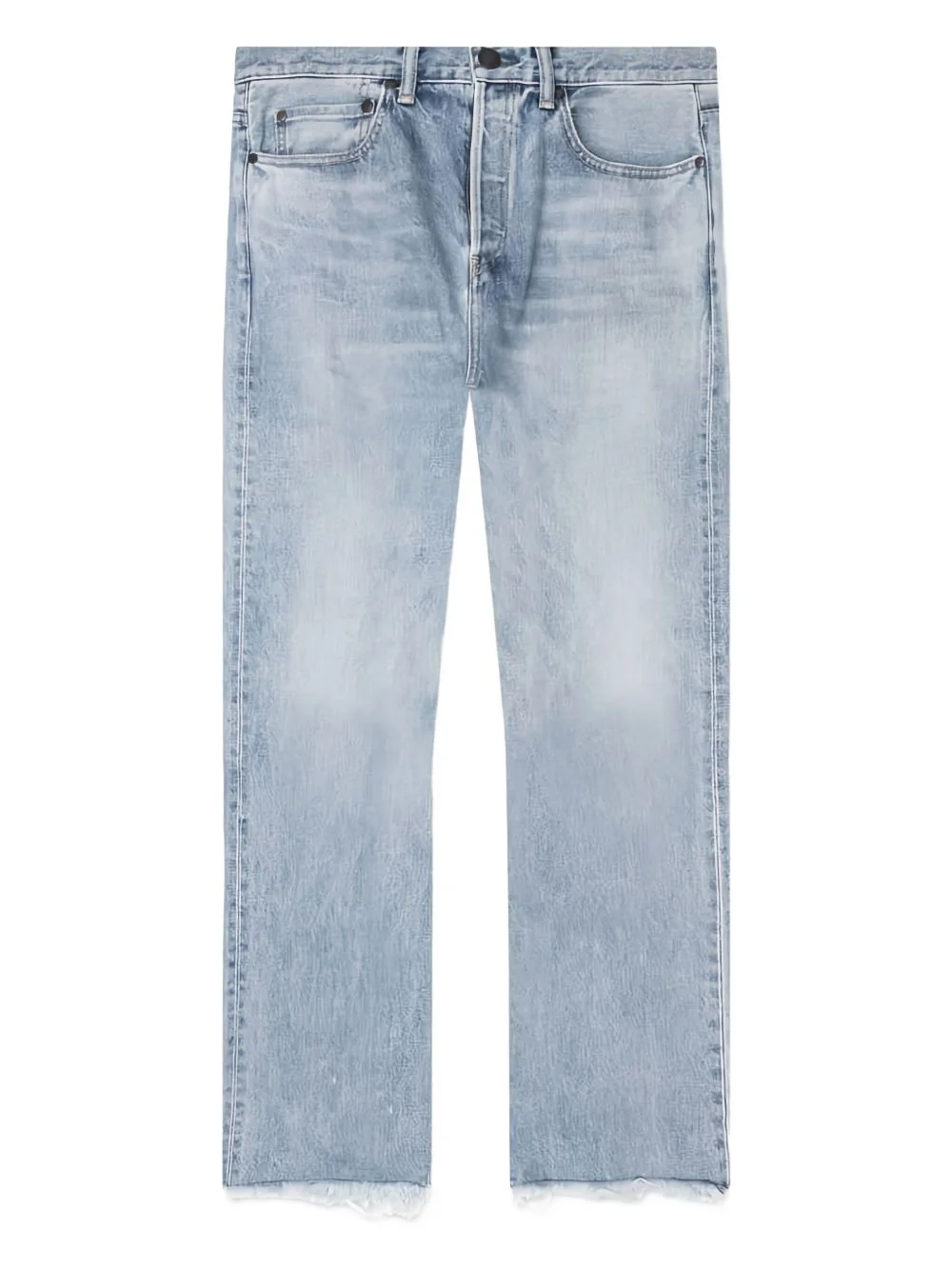 Caribou frayed bootcut jeans - 1