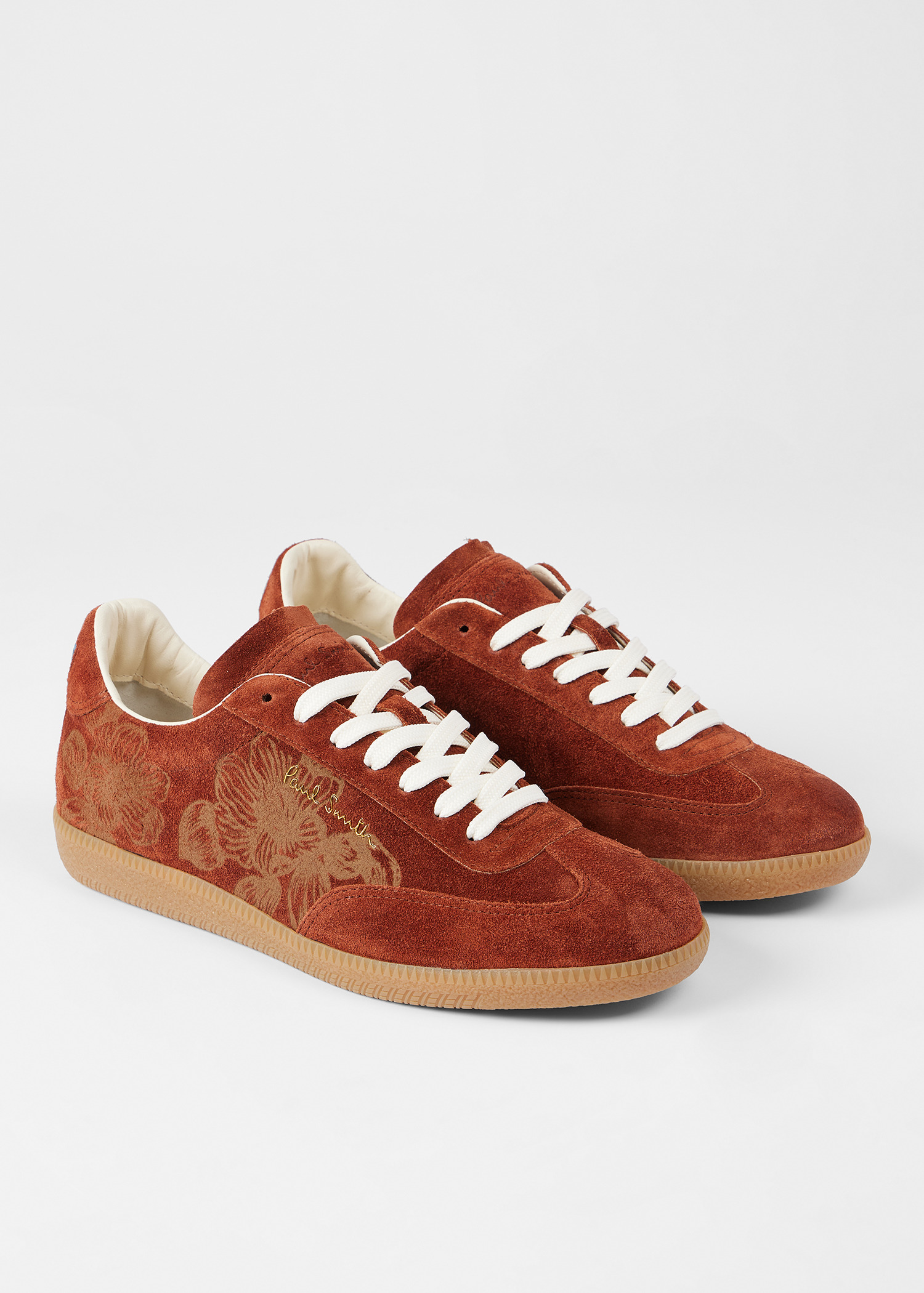 Women's Rust 'Como' Suede Trainers - 2