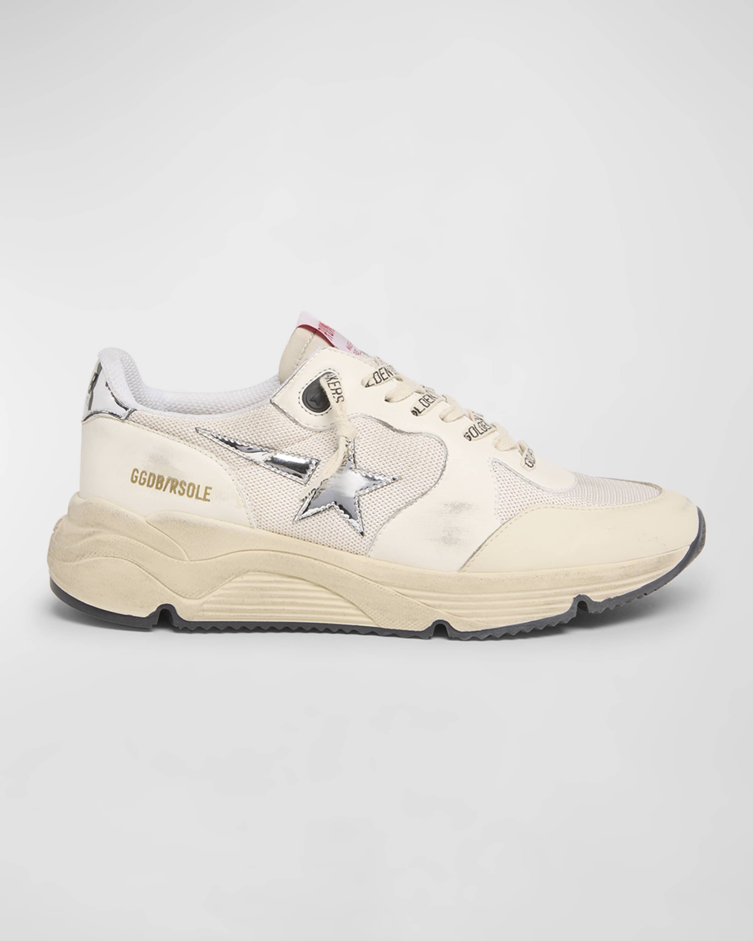 美品 GOLDEN  RUNNING SOLE スニーカー 39 Golden Goose - Running Sole Ice & Taupe Suede Sneaker