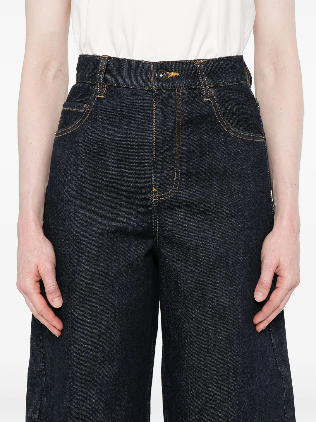Indigo Barrel Leg Jeans - 5
