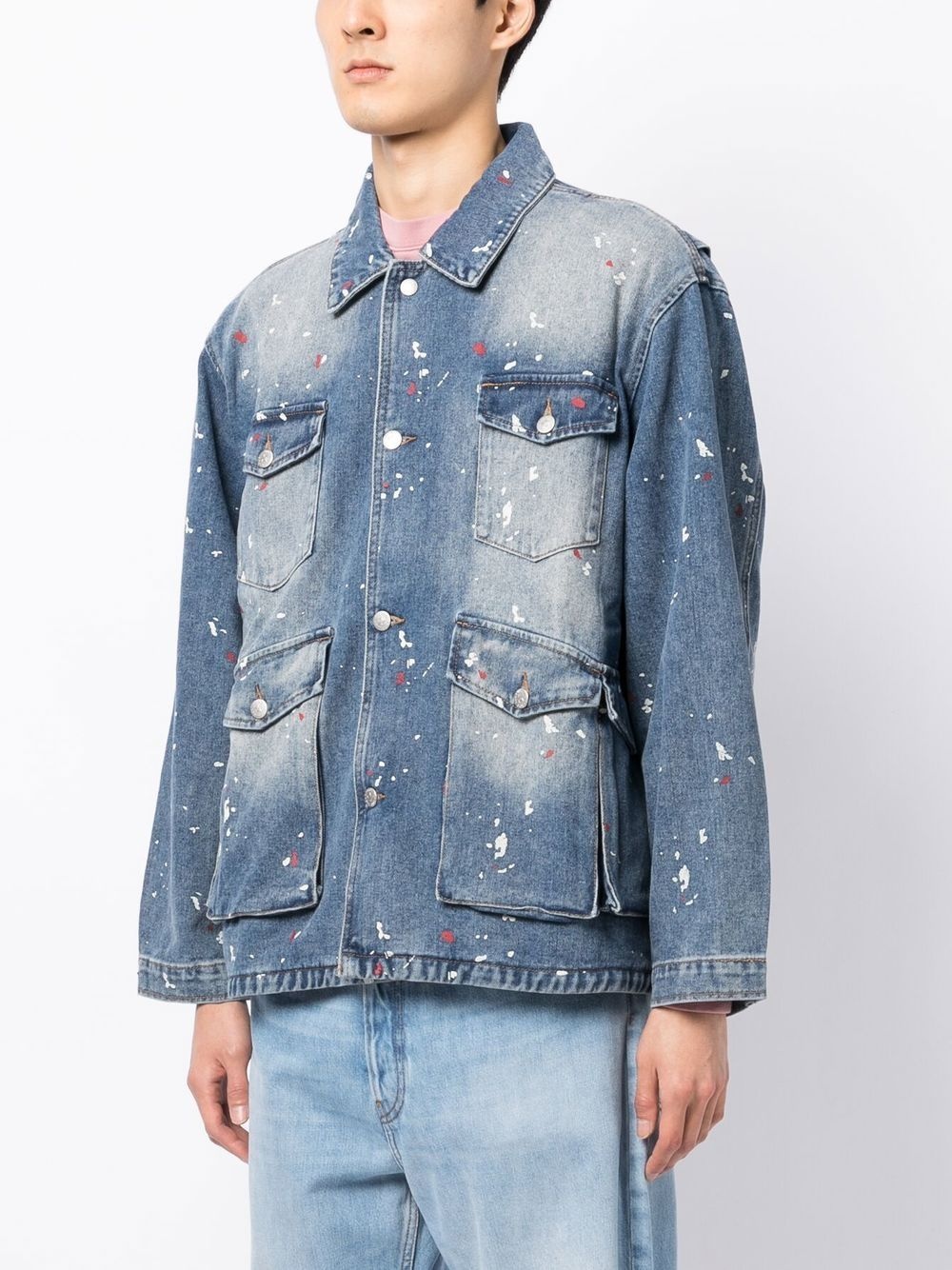 Jungle Fatigue denim jacket - 4