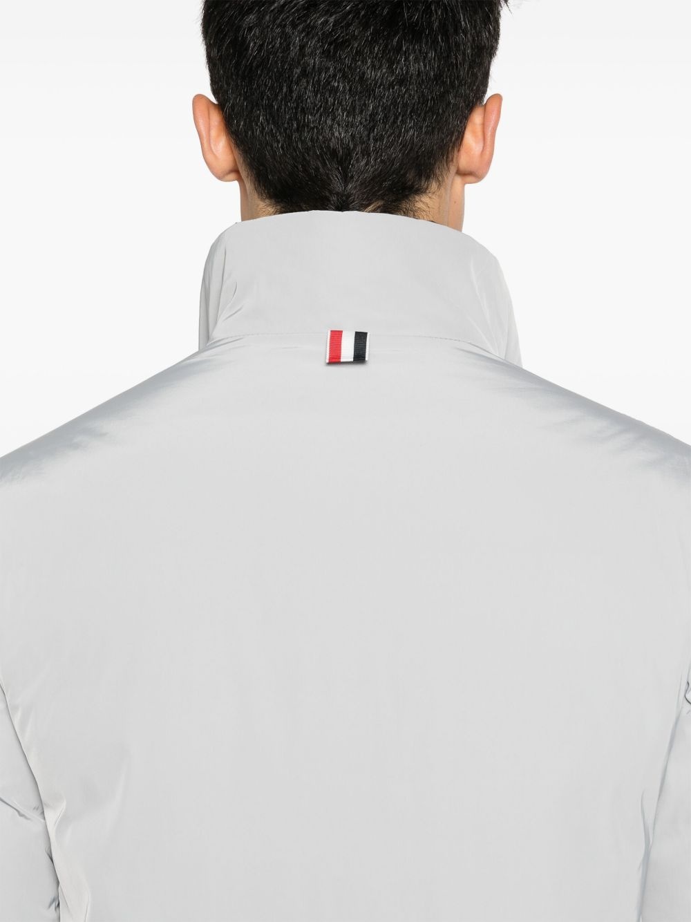 reversible zip-up puffer jacket - 6