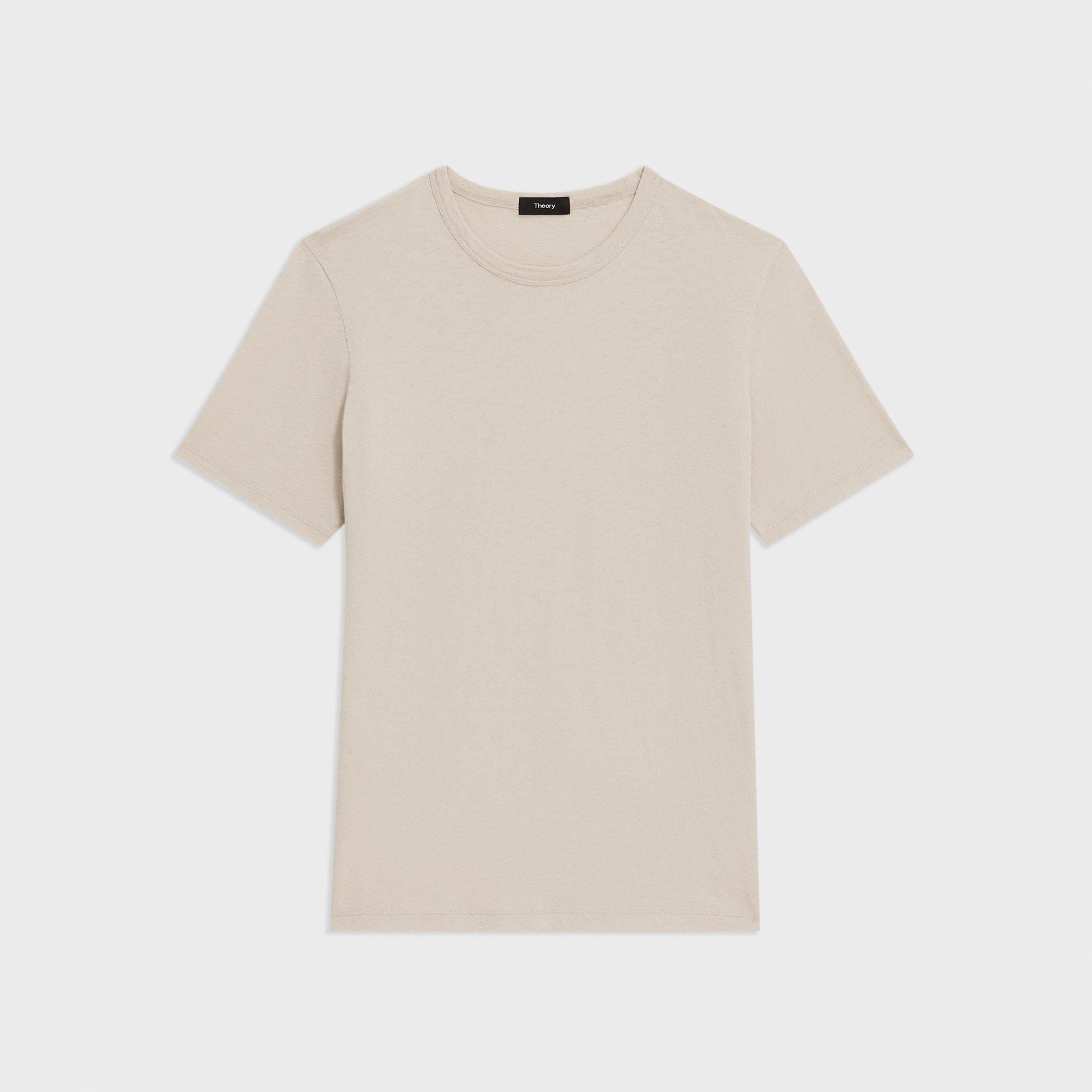 Essential Tee in Cosmos Slub Cotton - 1