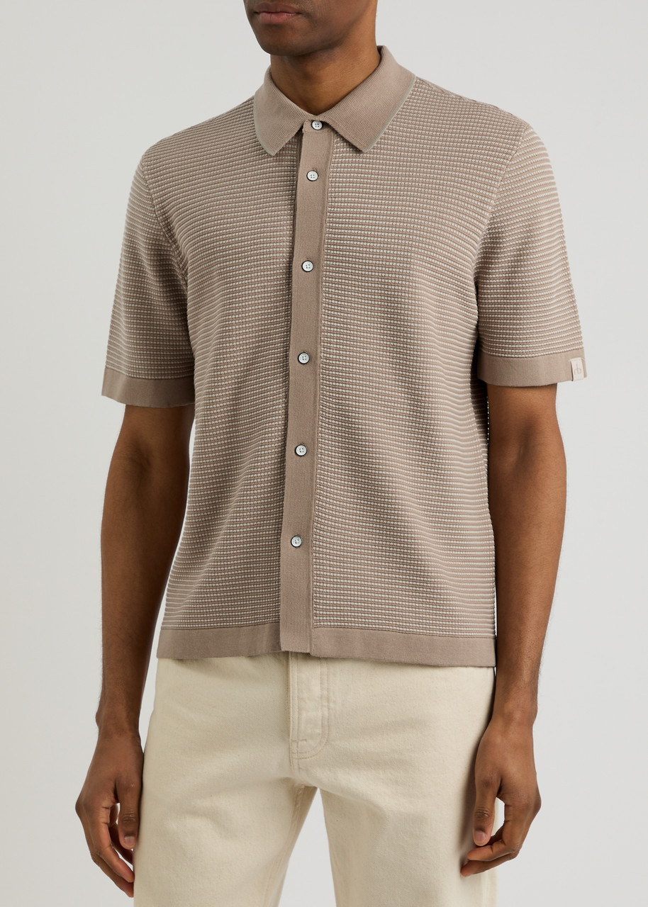 Rag & Bone Harvey Striped Cotton-blend Shirt - 2