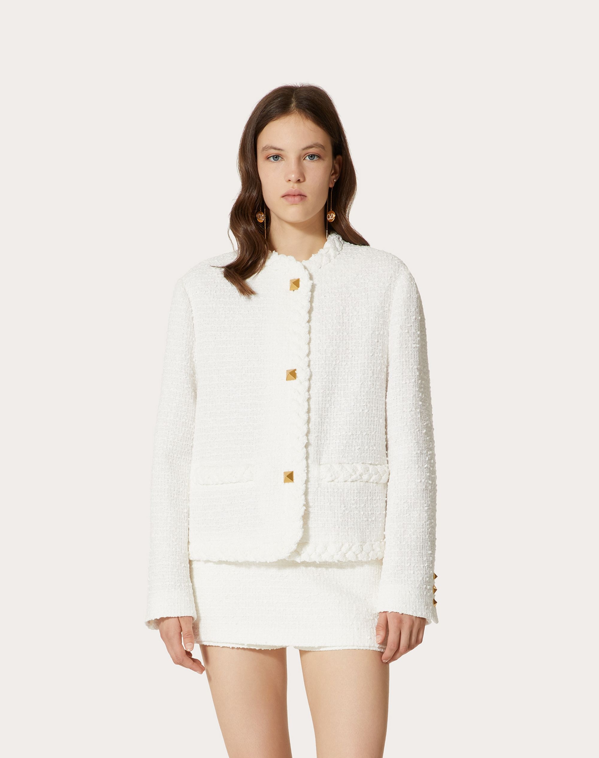 COTTON TWEED JACKET - 3