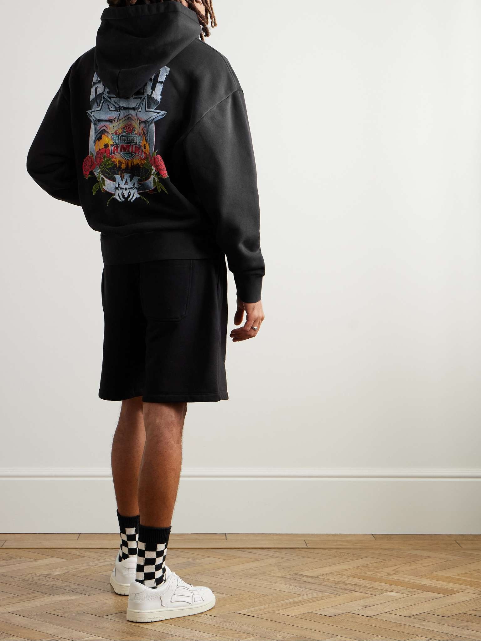 Championship Logo-Print Cotton-Jersey Hoodie - 2