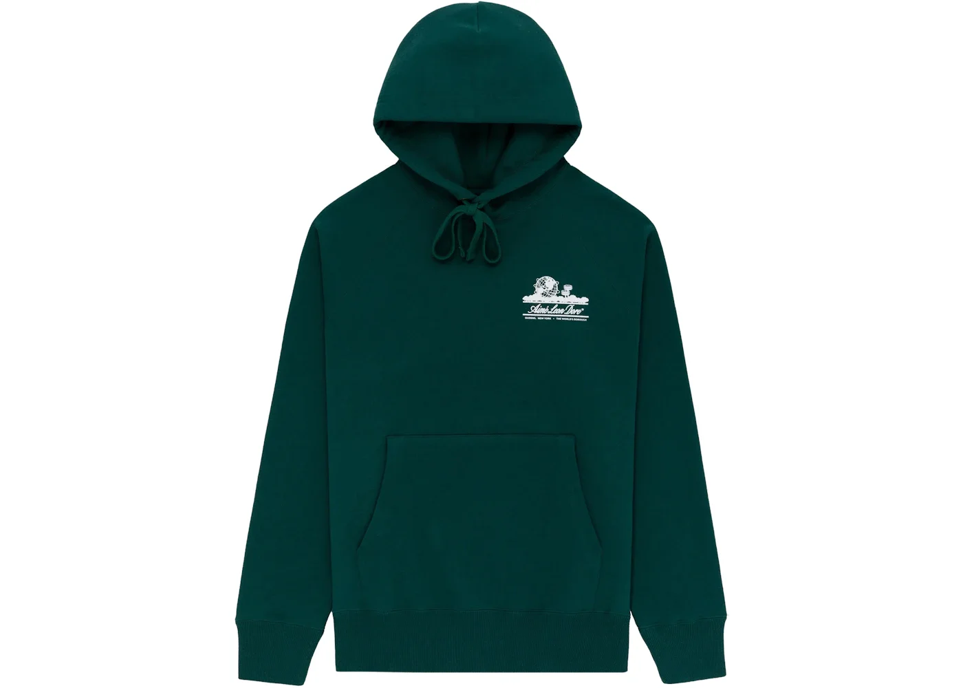 Aime Leon Dore Unisphere Hoodie Green - 1