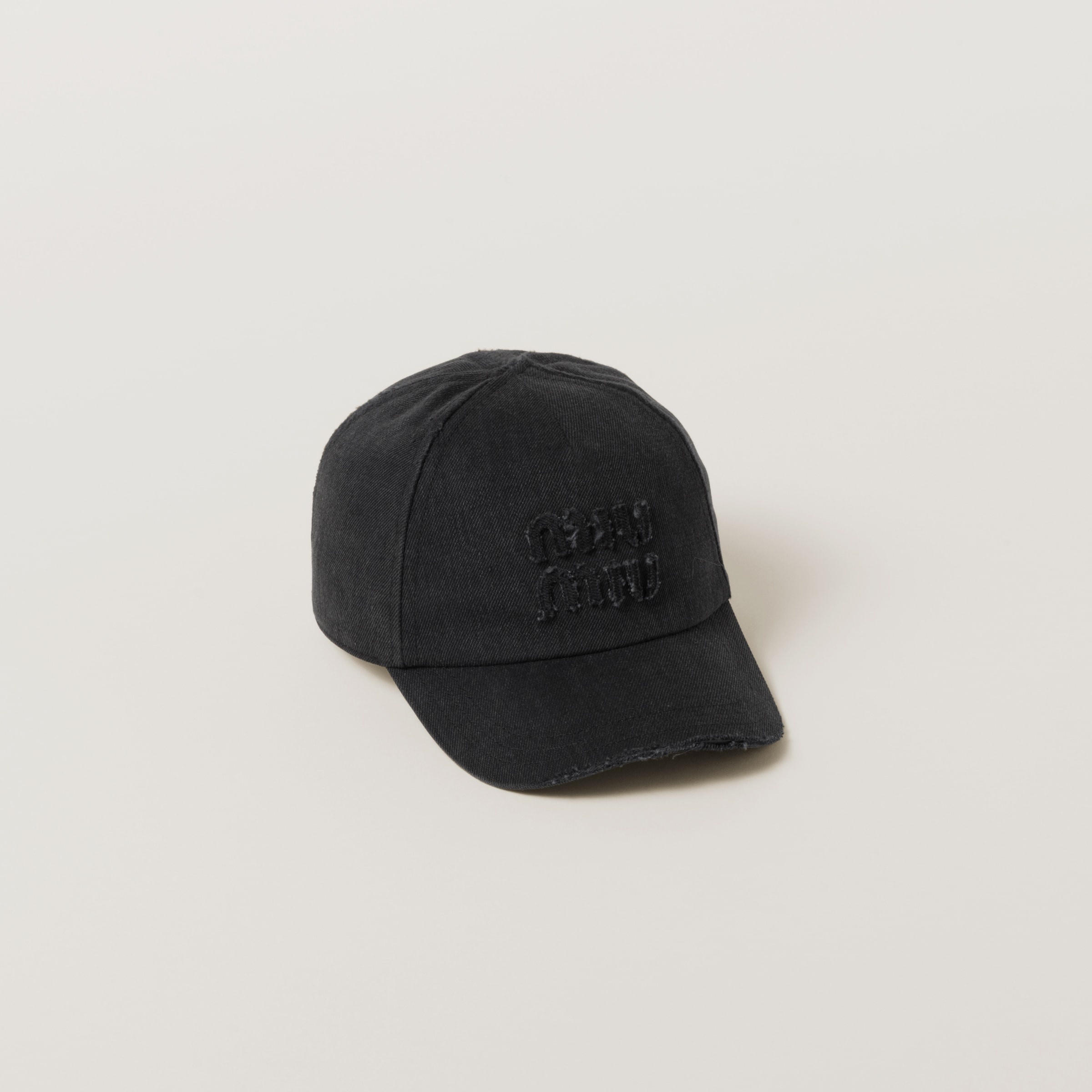 Denim baseball cap - 1