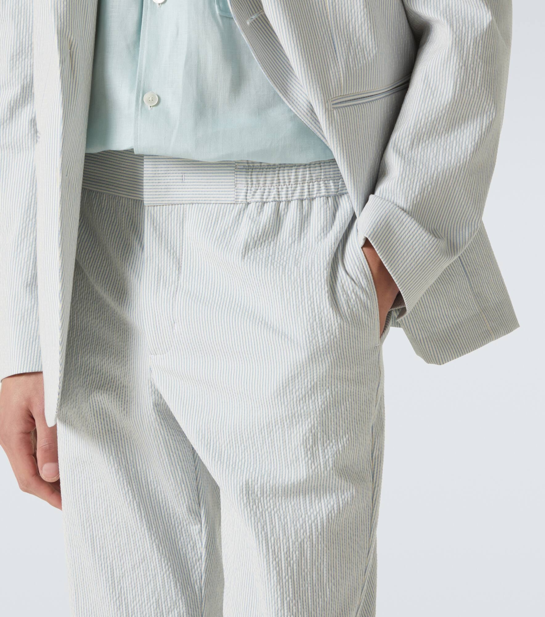 Cornell seersucker suit pants - 5