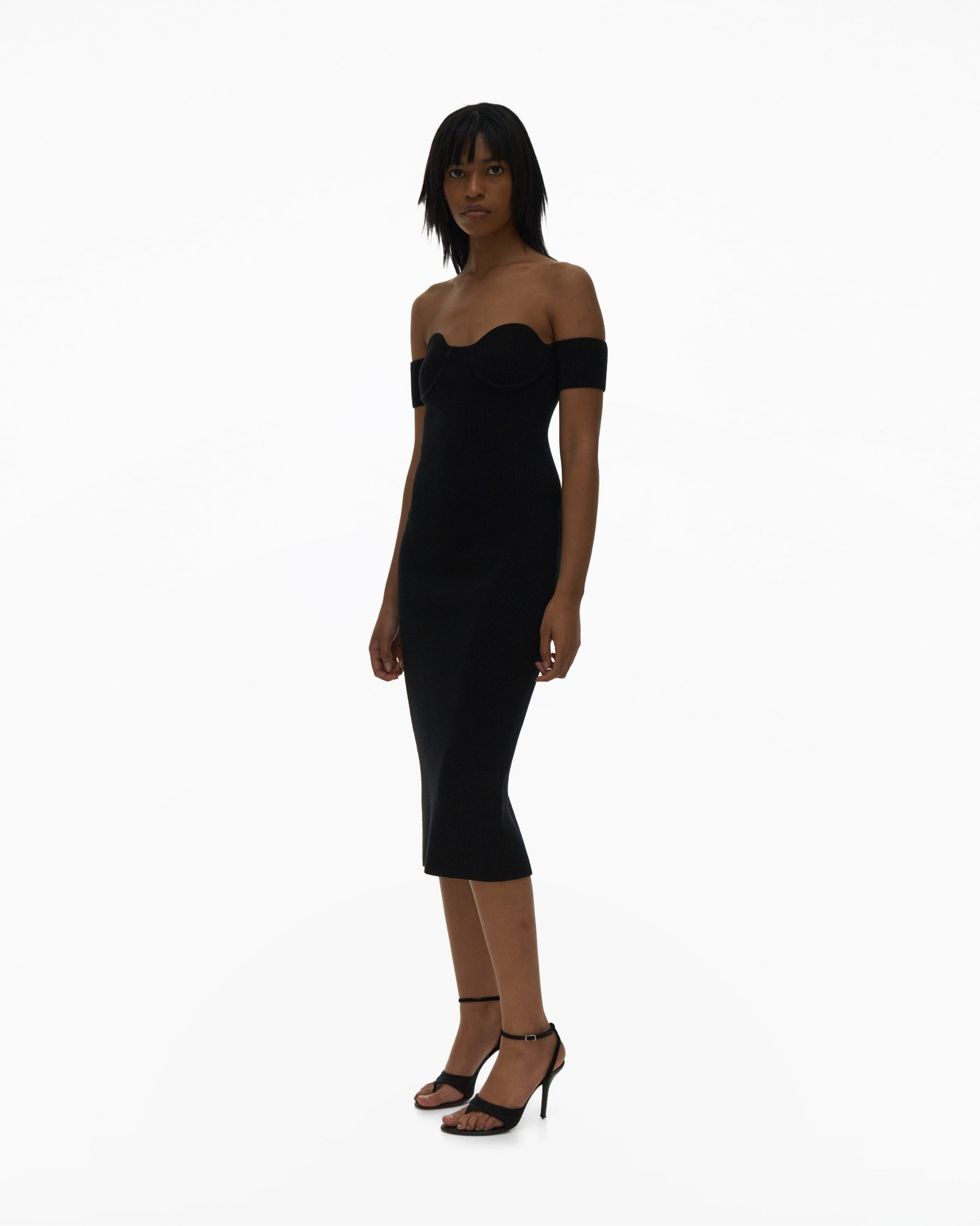 CONTOUR MIDI DRESS - 5