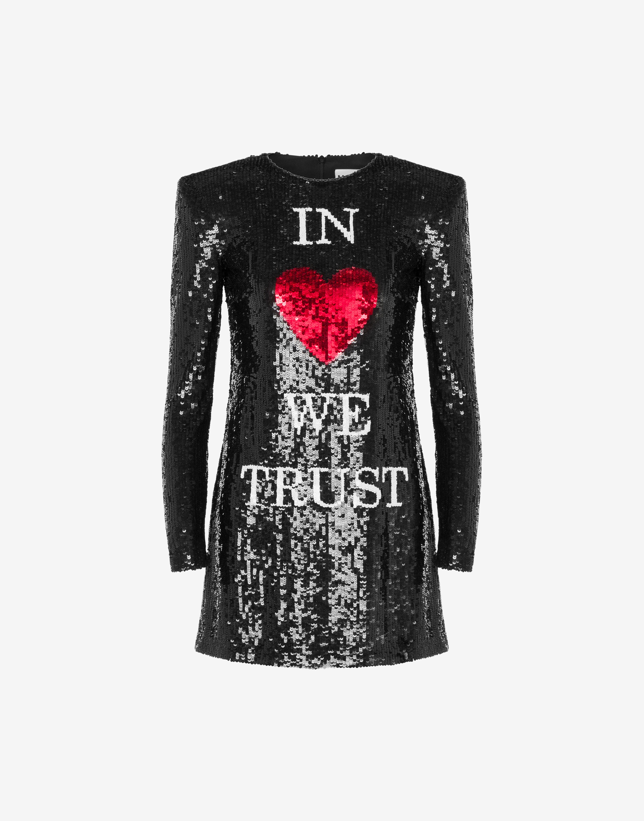 IN LOVE WE TRUST SEQUIN DRESS - 1