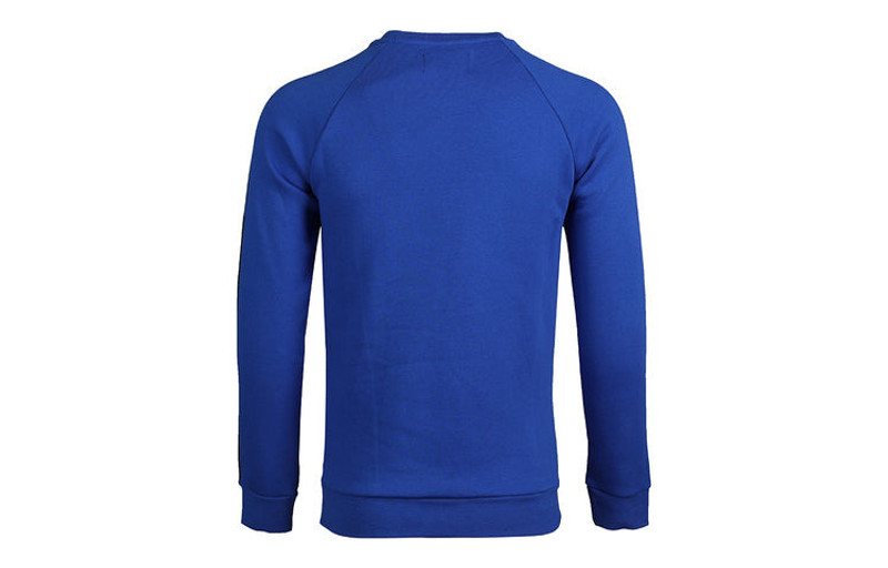 Jordan Air Jordan Fleece Printing Round Neck Blue BQ1384-423 outlook