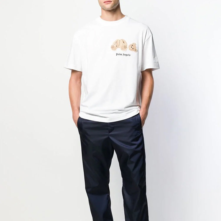 Palm Angels Mini Kill the Bear T-Shirt 'White' PMAA001F194130400150 - 2