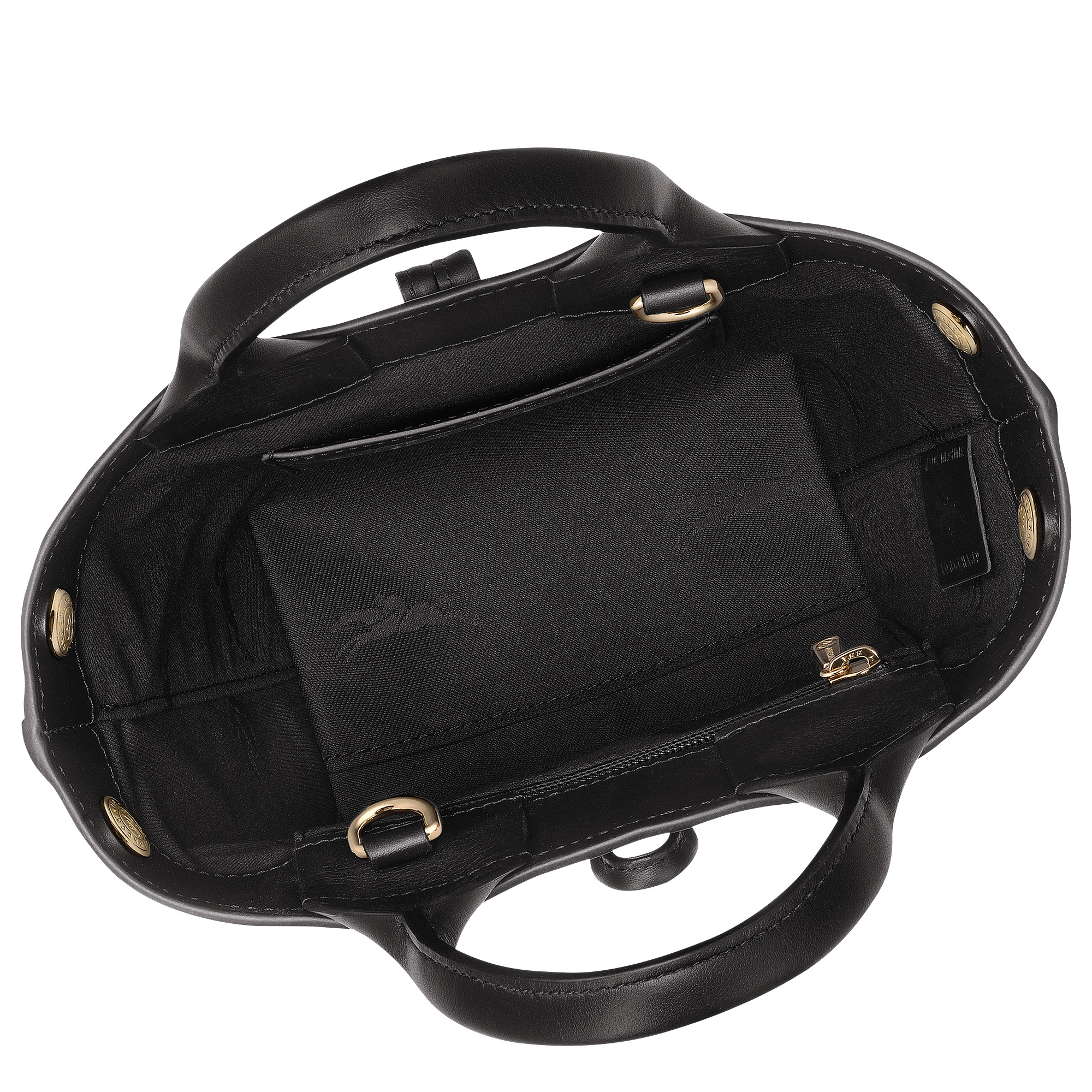 Le Roseau XS Handbag Black - Leather - 6