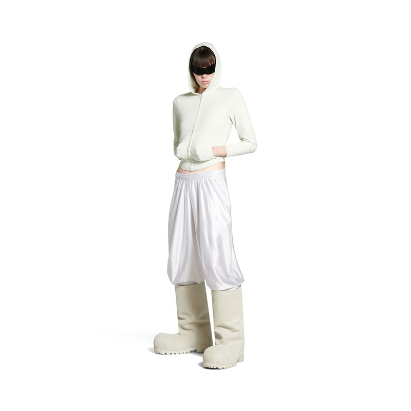 BALENCIAGA Baggy Sweatpants in White outlook