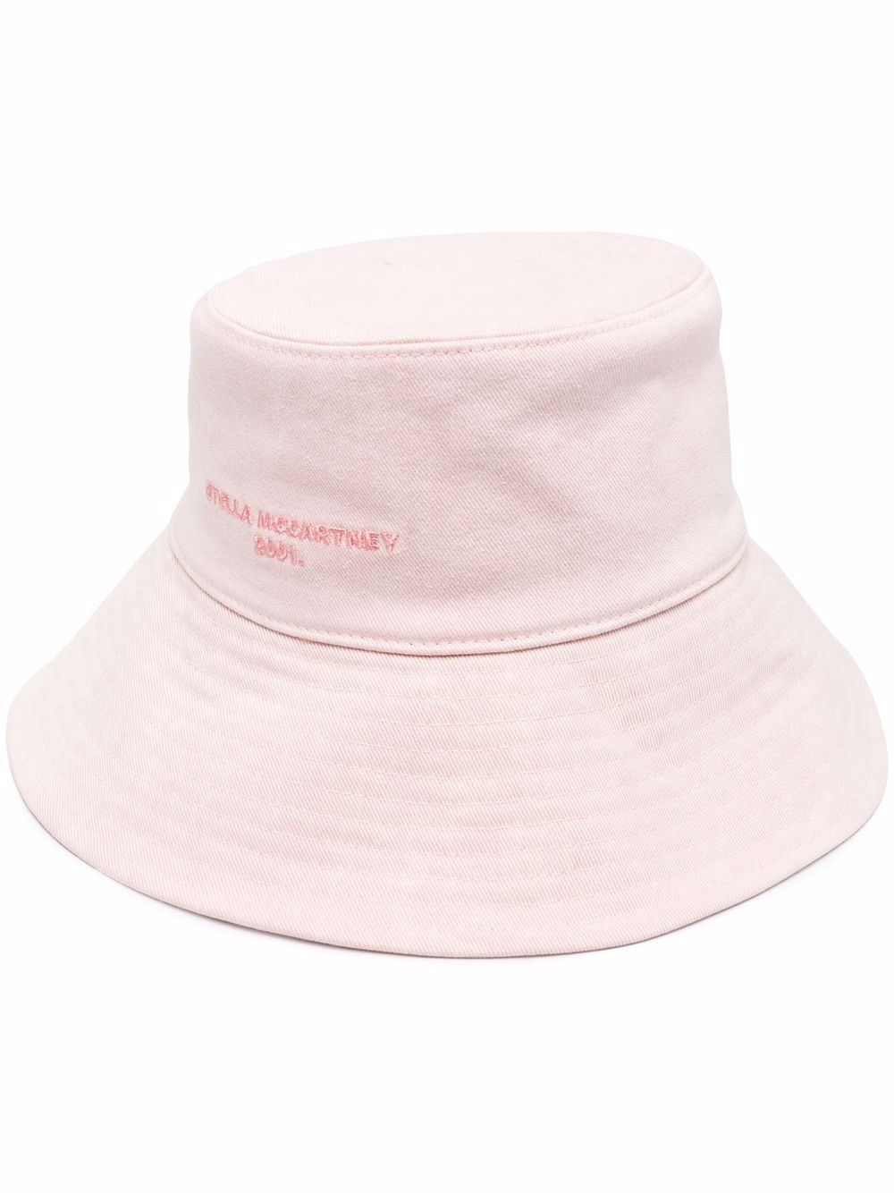 logo-embroidered bucket hat - 1