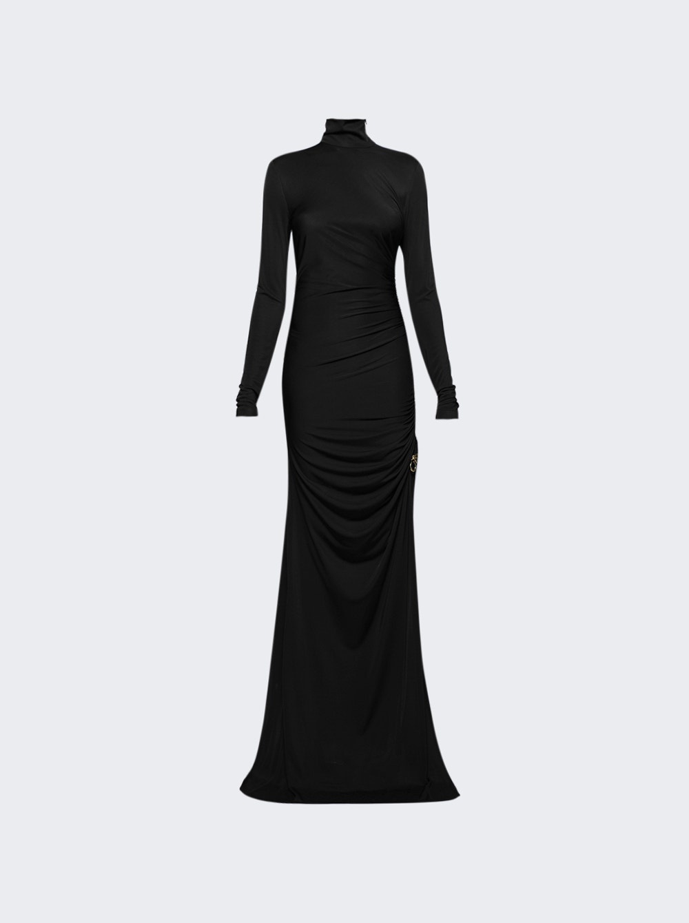 Long Sleeve Jersey Gown Fondant - 1