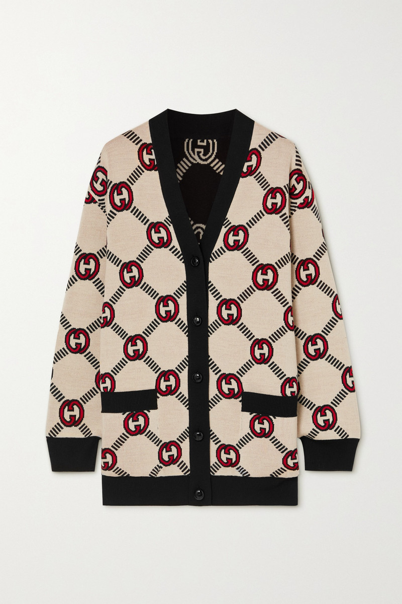 Reversible 연동 G 모직 카디건 1