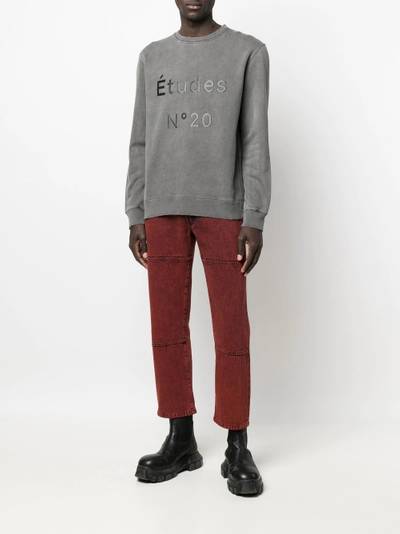 Étude Story N20 distressed sweatshirt outlook