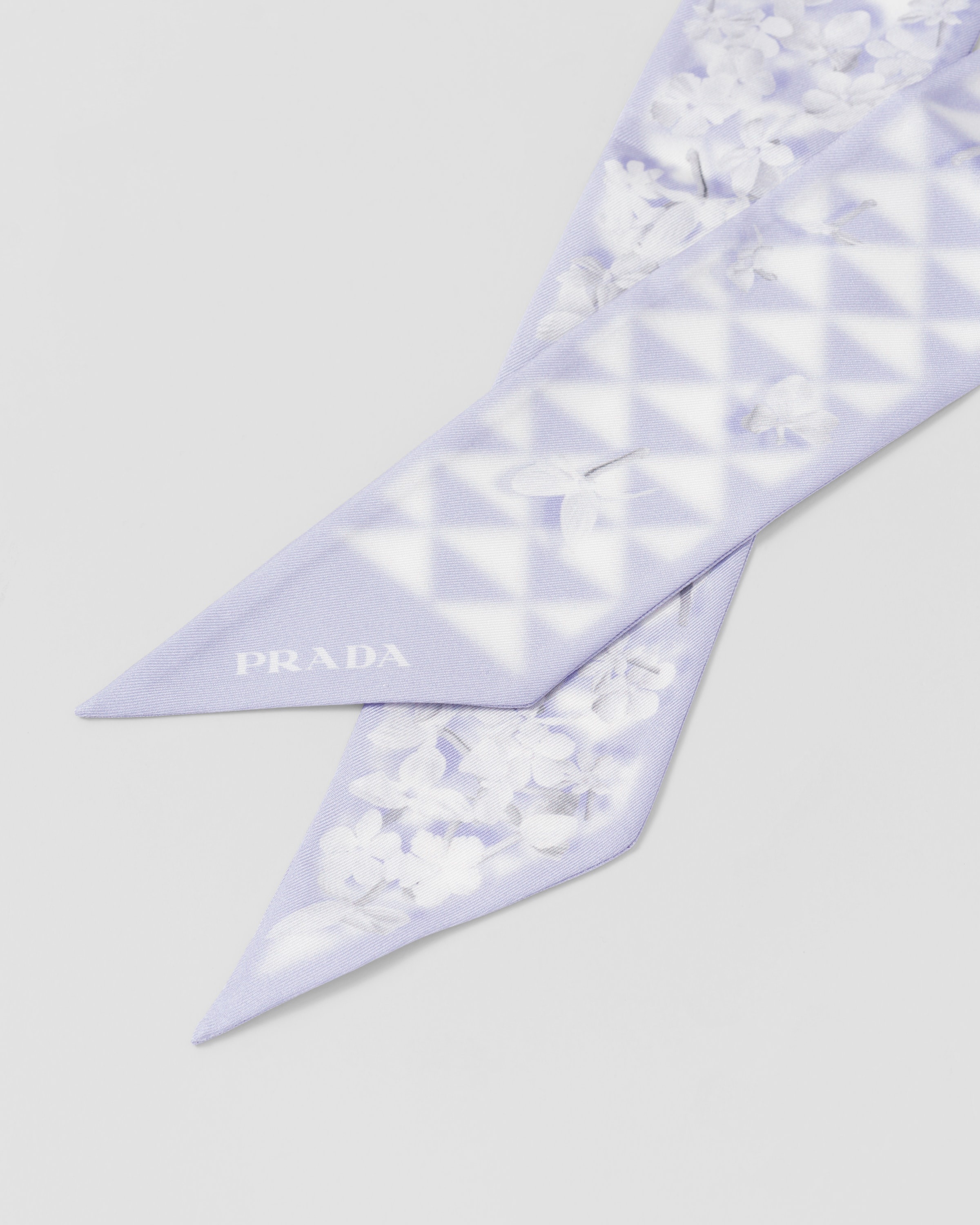 Printed twill scarf - 2