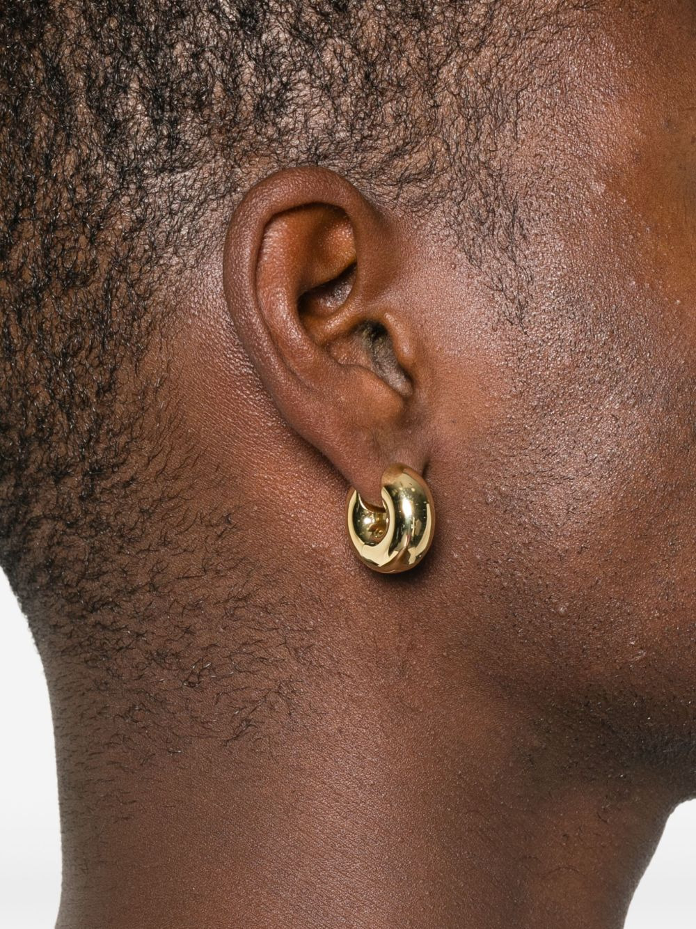 Sphere hoop earrings - 2