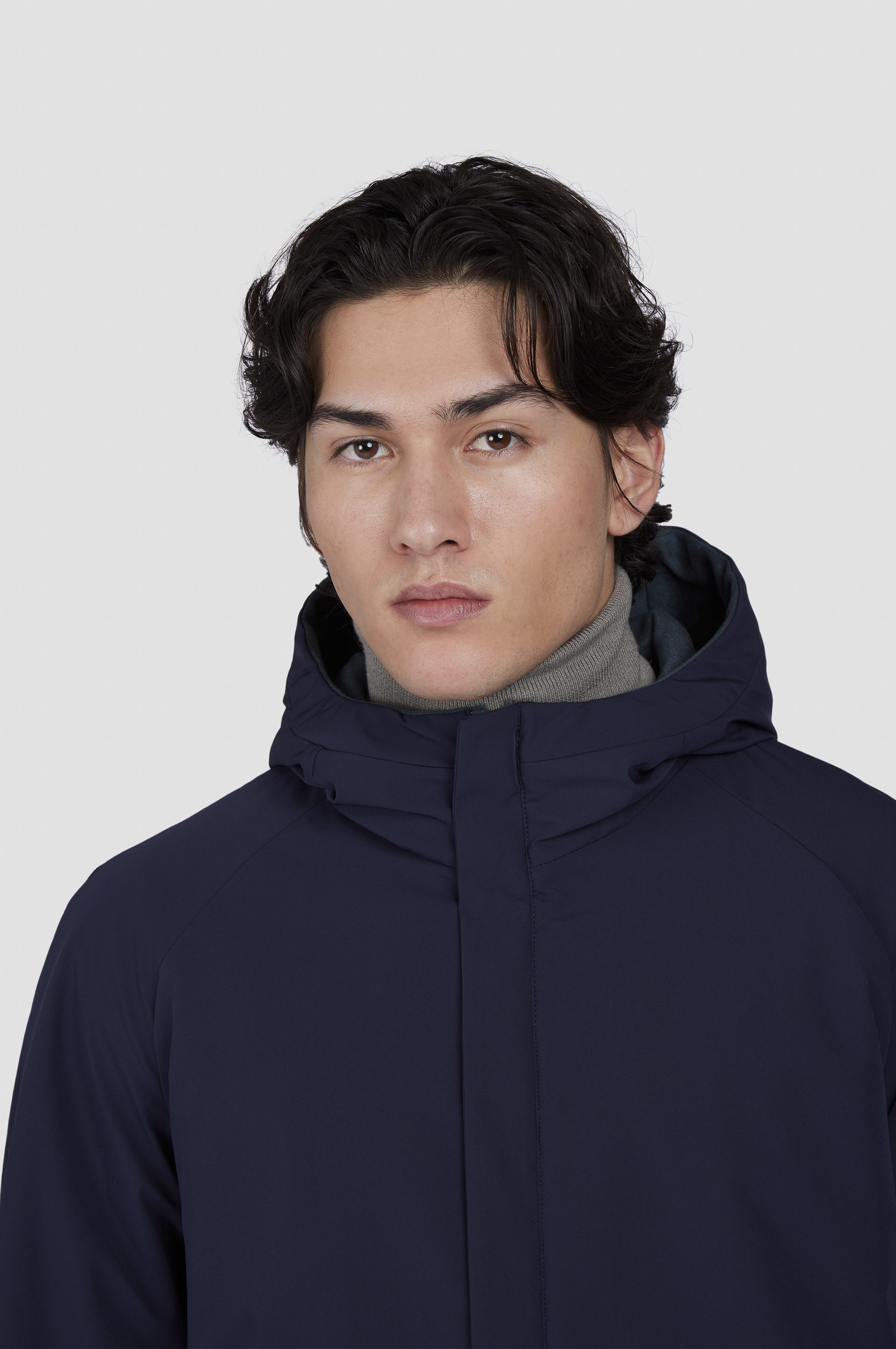 REVERSIBLE JACKET IN CASHMERE AND TYPHOON® - 8