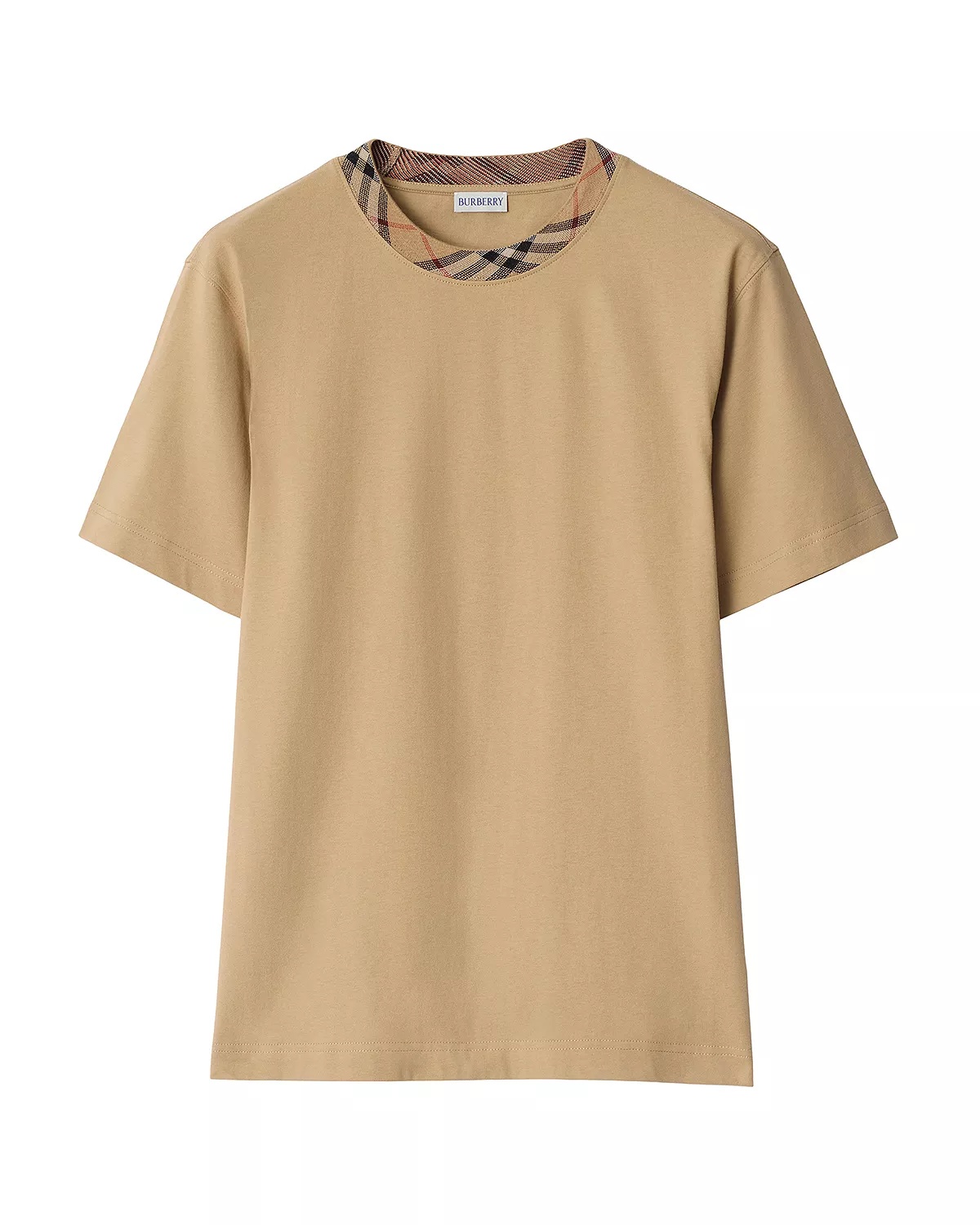 Ryan Relaxed Fit Check Crewneck Tee - 5