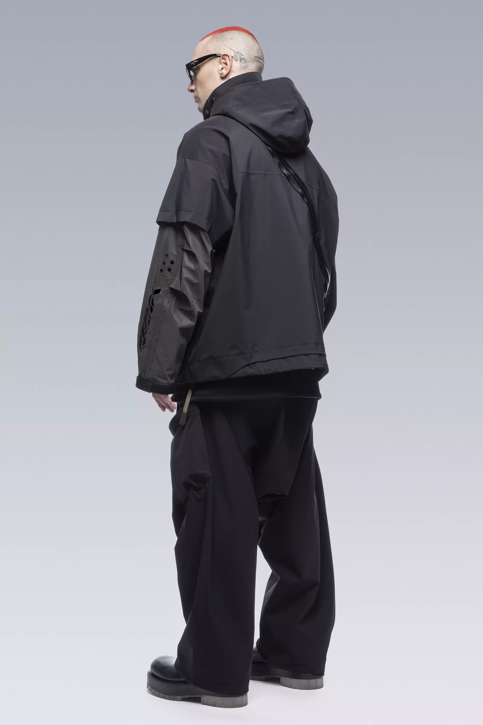 J115-GT 3L Gore-Tex Pro Interops Jacket Black/Black - 11