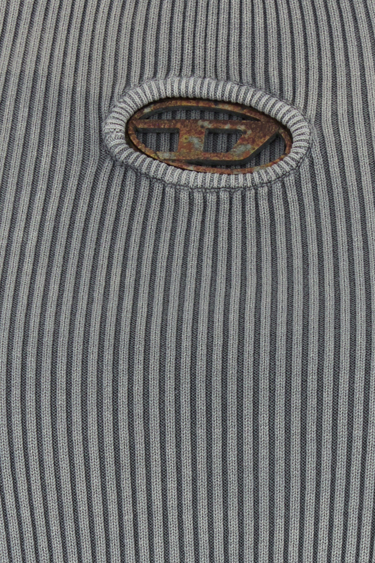 【関税&送料込】Diesel Grey Stretch Cotton Blend Mini Dress Diesel Grey stretch cotton blend mini dress