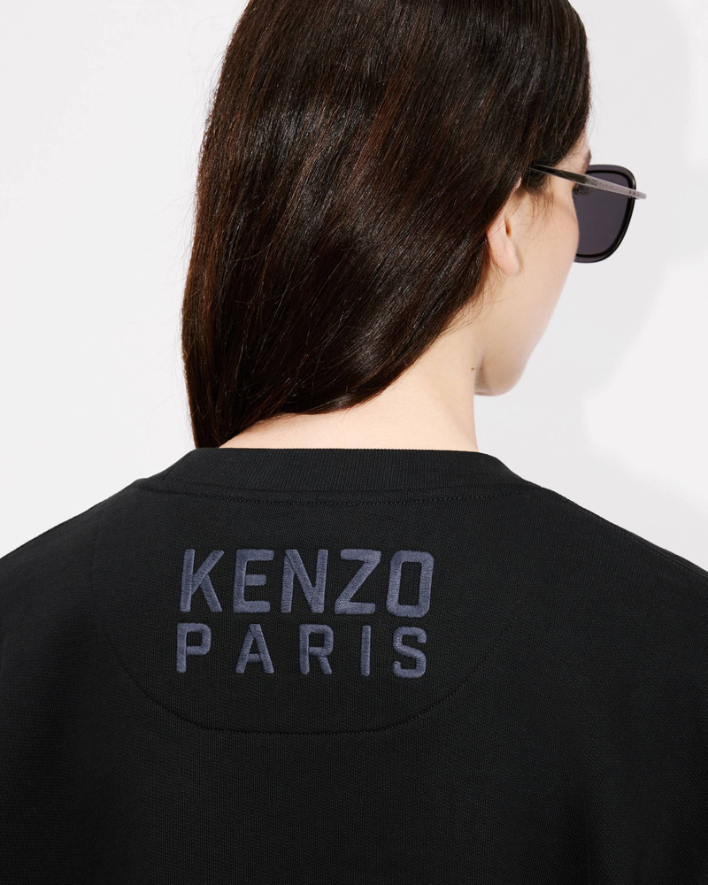 'KENZO Happy Tiger' embroidered sweatshirt in cotton 7