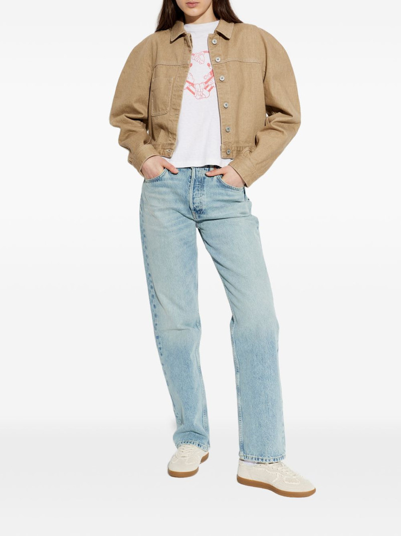 RE/DONE heart-print T-shirt outlook