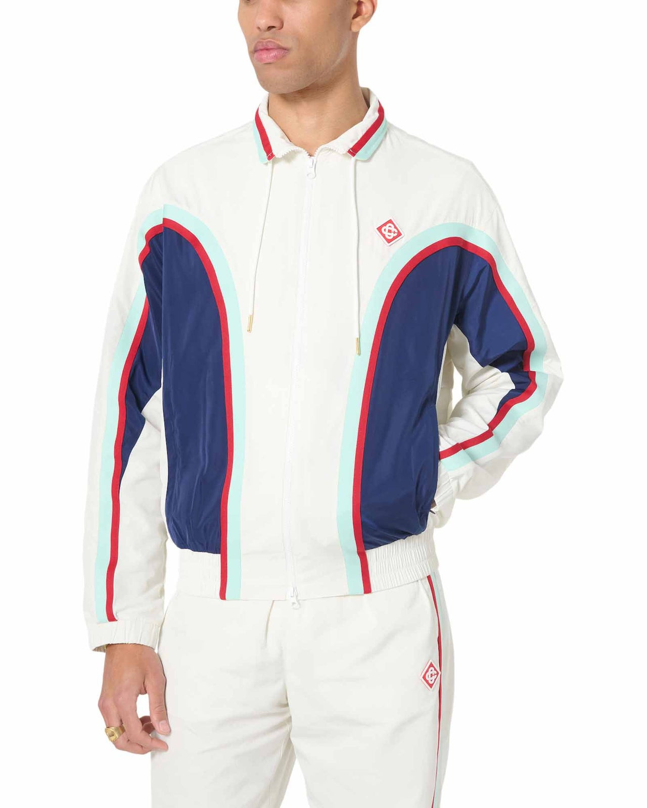 Side Panelled Track Jacket - 4