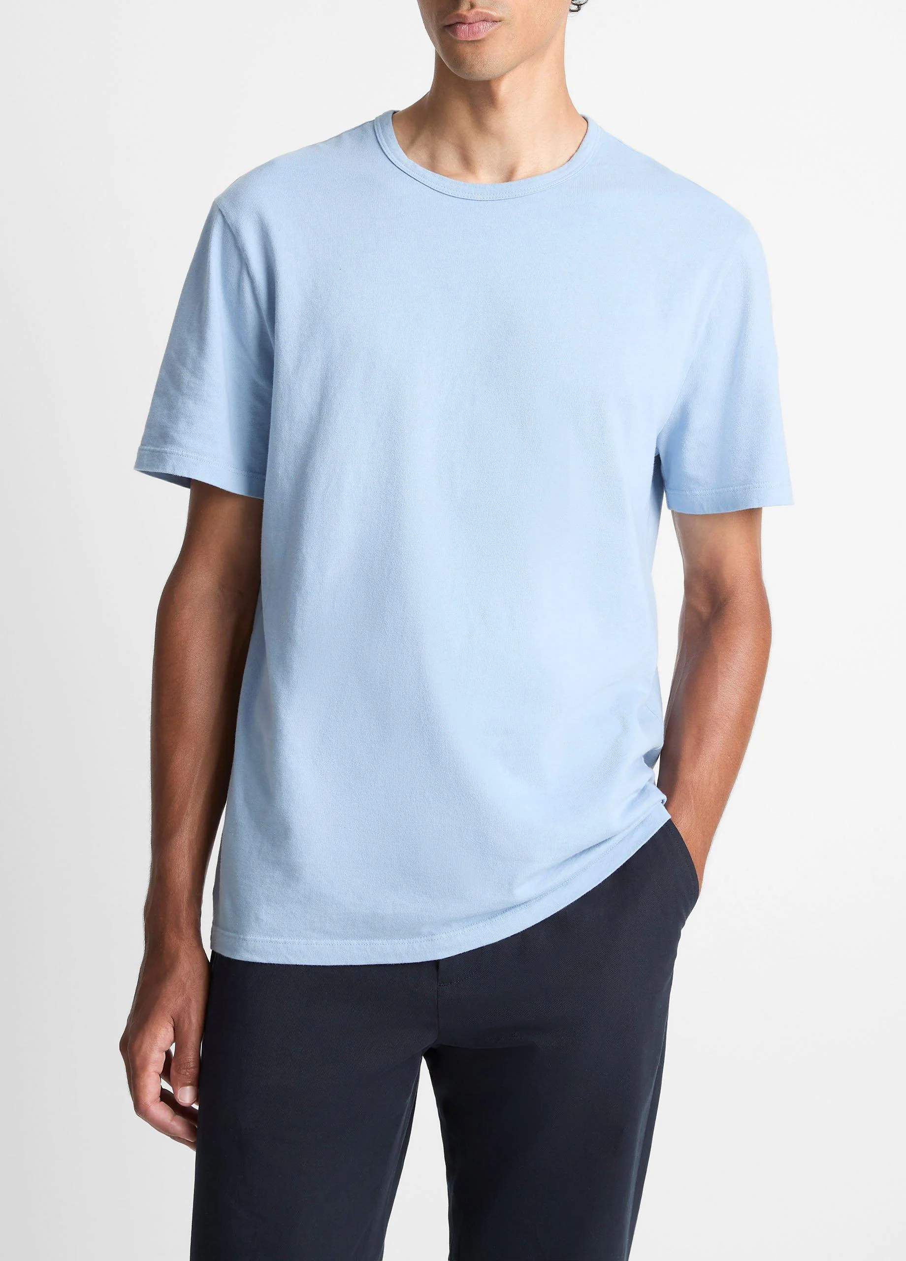 Garment Dye Cotton T-Shirt - 1