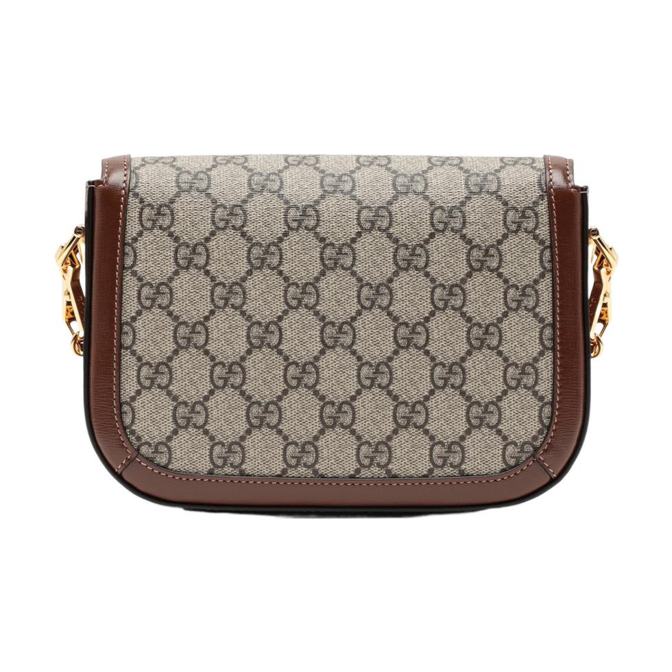 (WMNS) Gucci Horsebit 1955 Retro Shoulder Messenger Bag 'Ebony Brown' 658574-HUHHG-8565 - 3