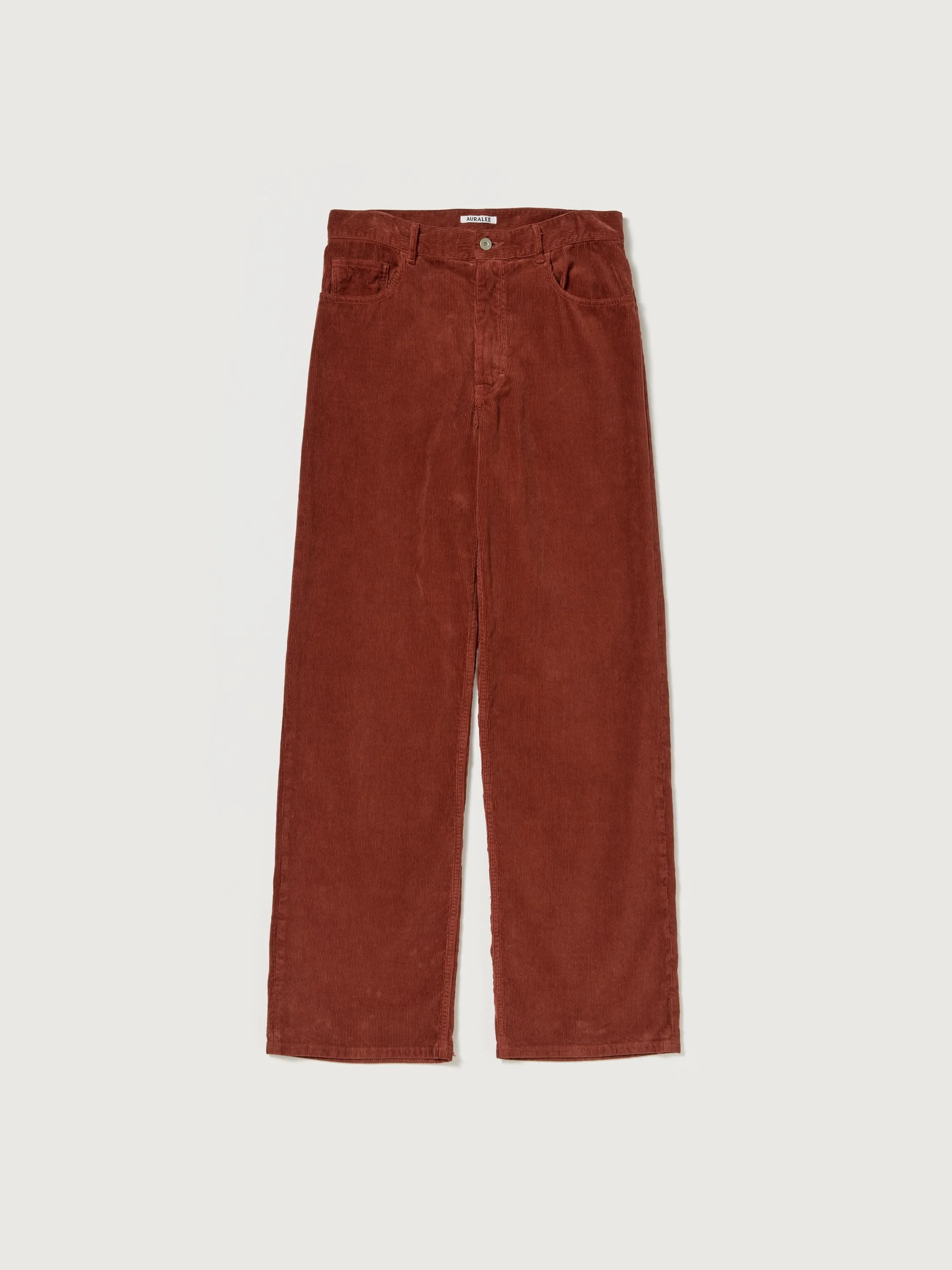 GARMENT-DYED FINX CORDUROY 5P WIDE PANTS - 1