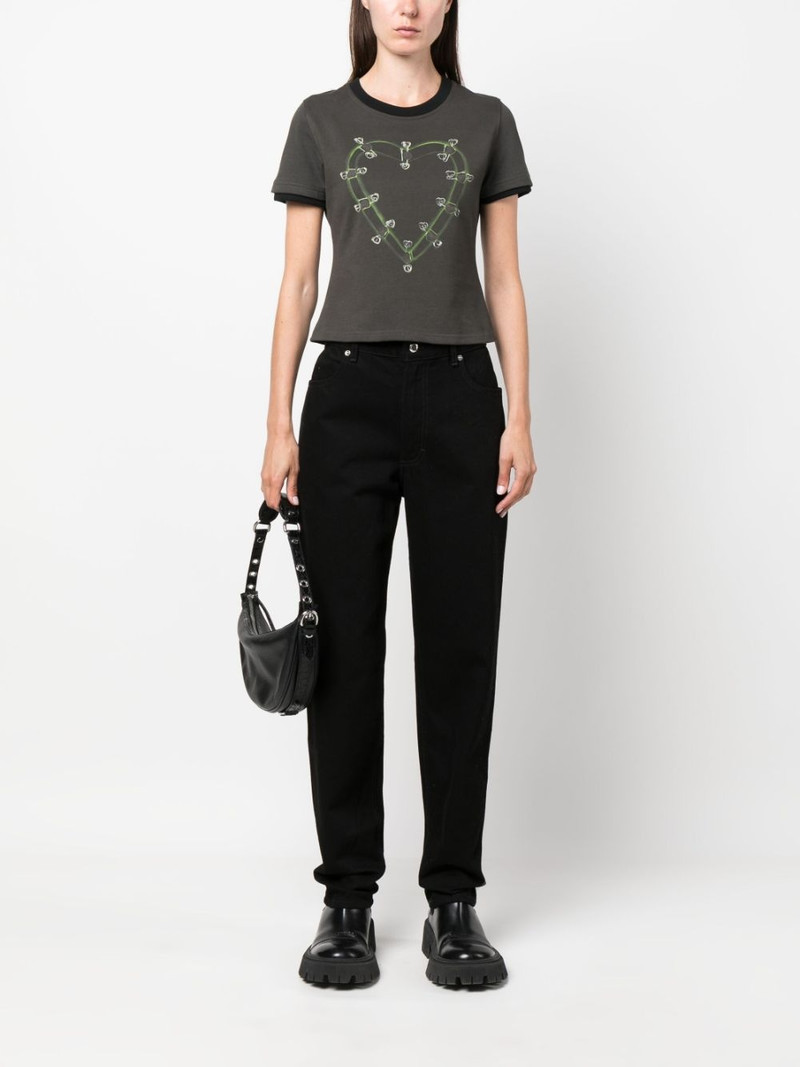 ECKHAUS LATTA mid-rise tapered-leg trousers outlook