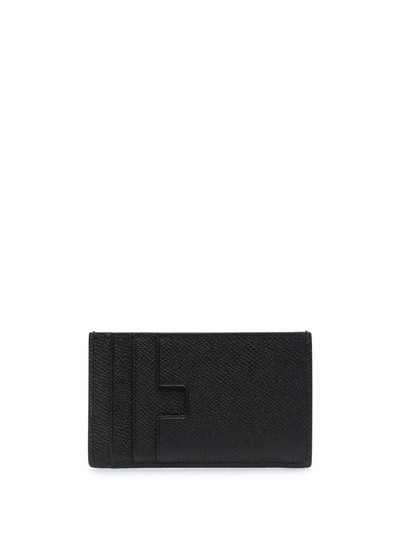 TOM FORD grained texture leather cardholder outlook