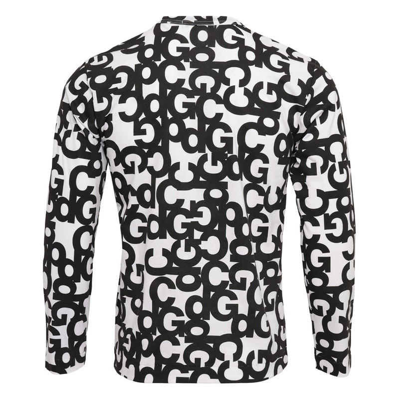 Comme Des Garçons Originals Cotton Jersey Print T-Shirt outlook
