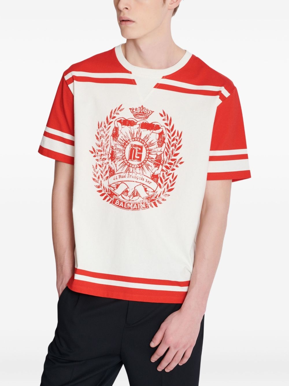 logo-print T-shirt - 6