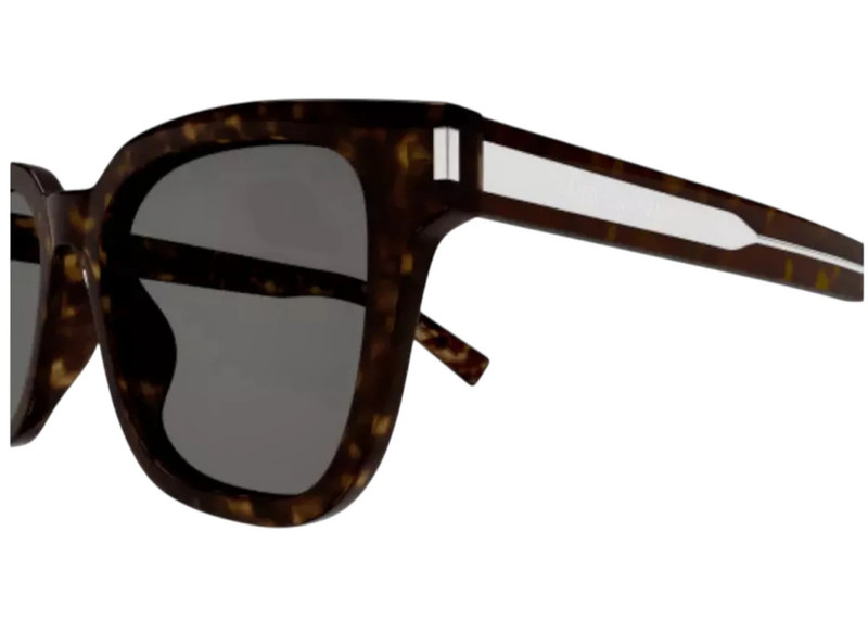SAINT LAURENT Saint Laurent Square Sunglasses Havana crystal-Grey (SL-711-K-002) outlook