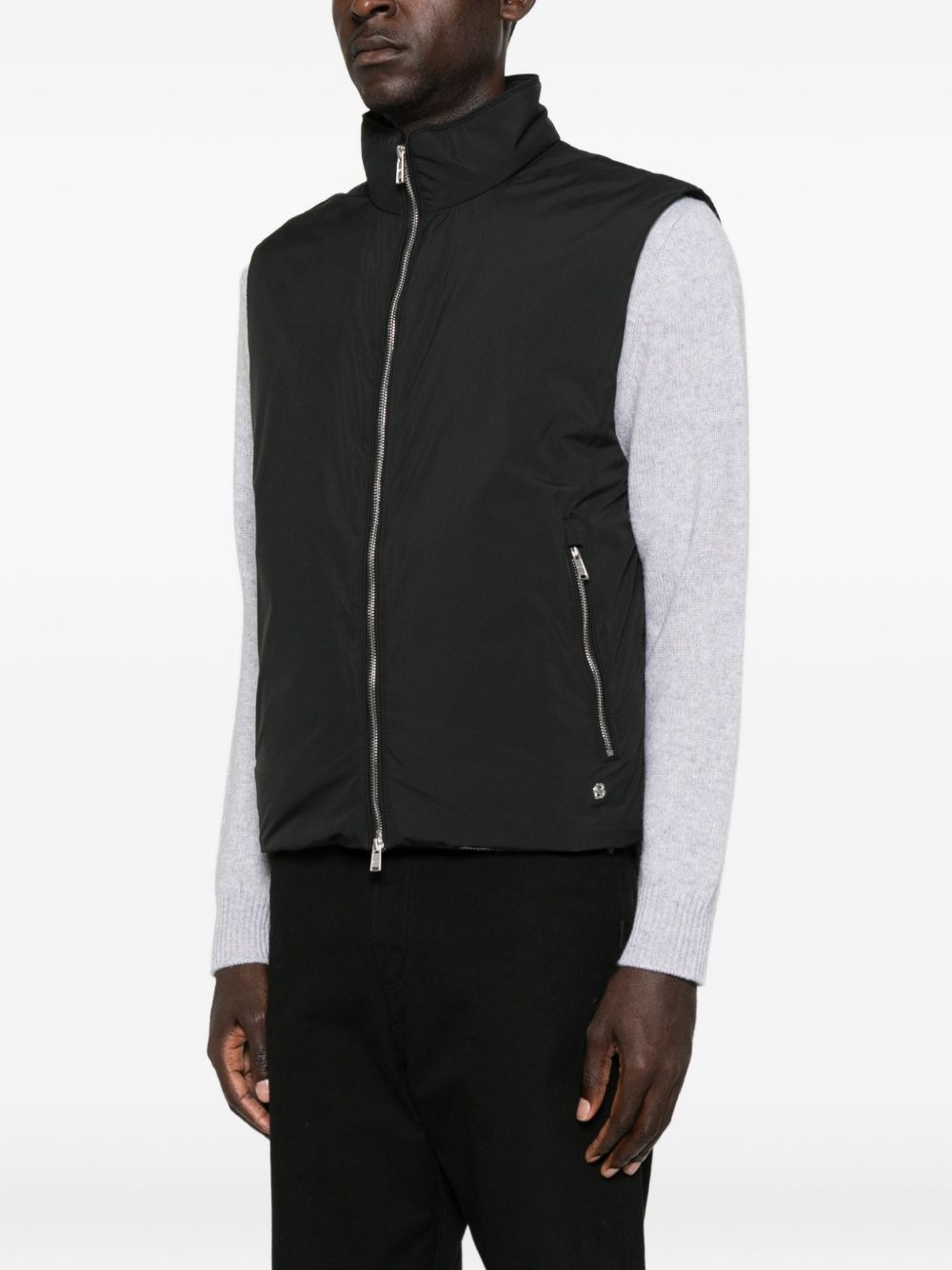 zip-front waistcoat - 3
