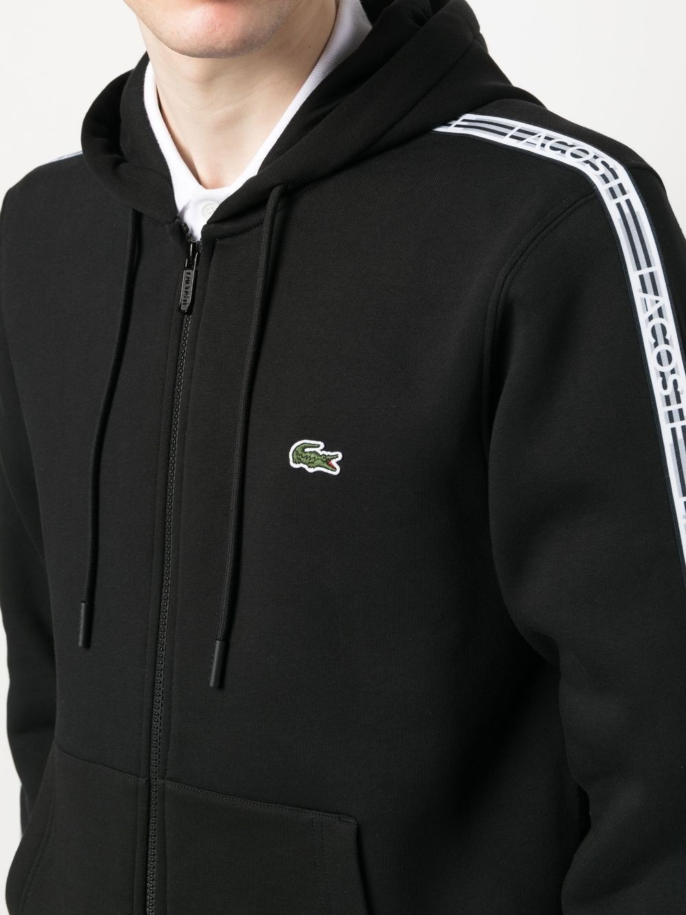 logo-patch cotton sweatshirt - 5
