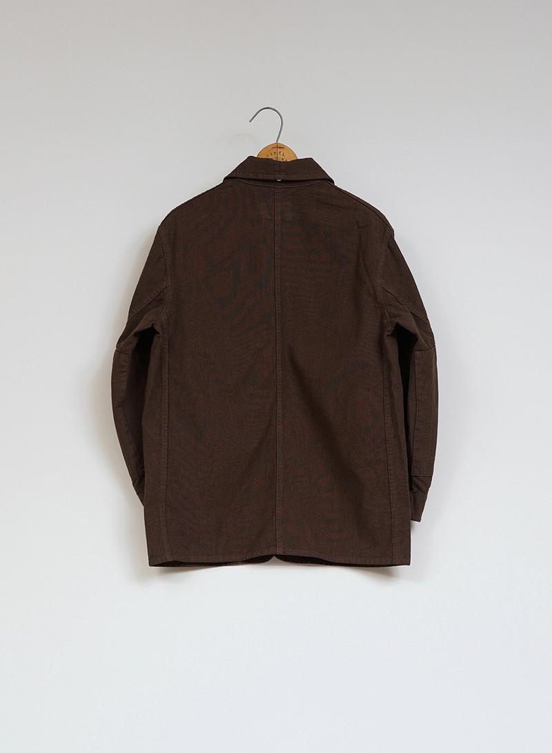 New Navvie Blazer Broken Twill in Brown 6