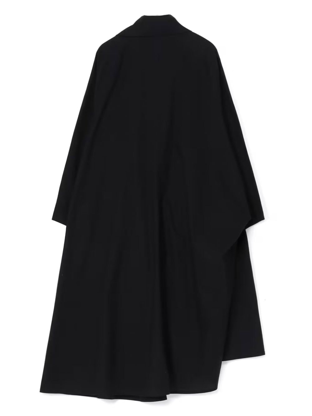 draped asymmetric midi dress - 2